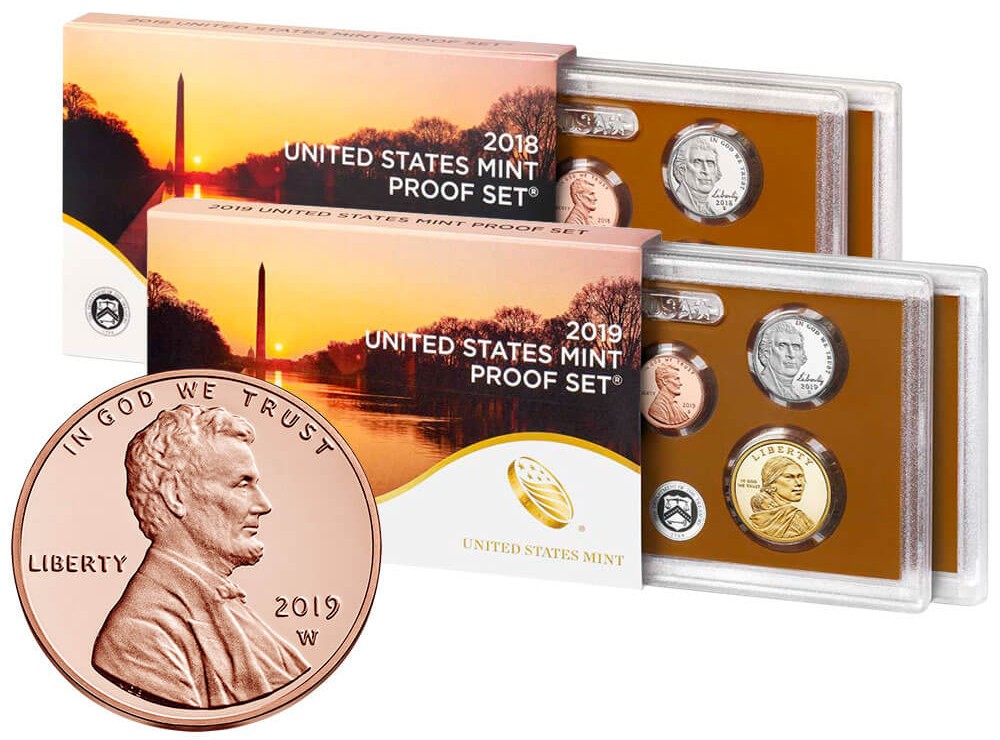 2019 W Lincoln Proof New Premium With COA Sealed Minted Cent First W 